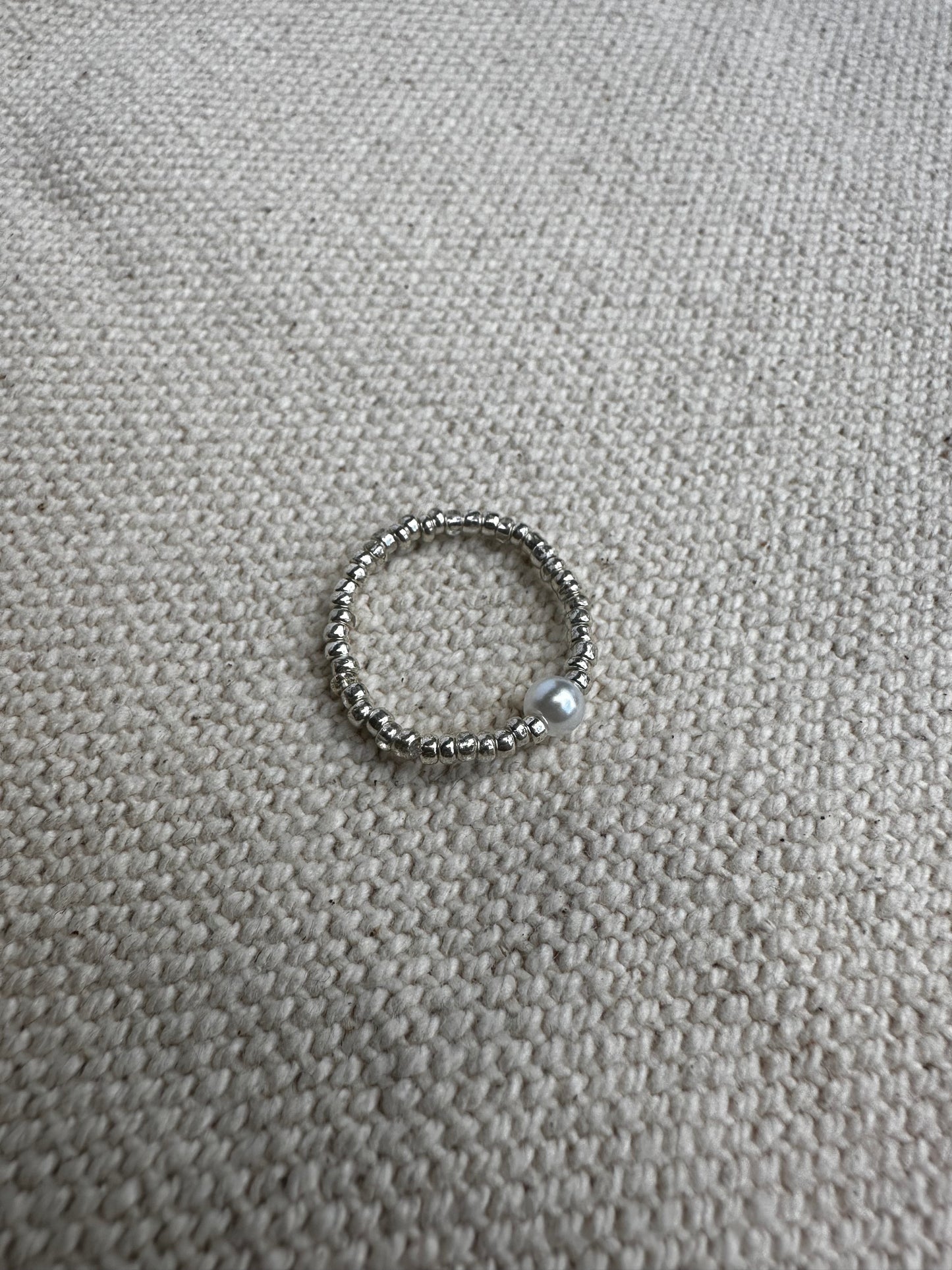 Dainty Pearly Rings